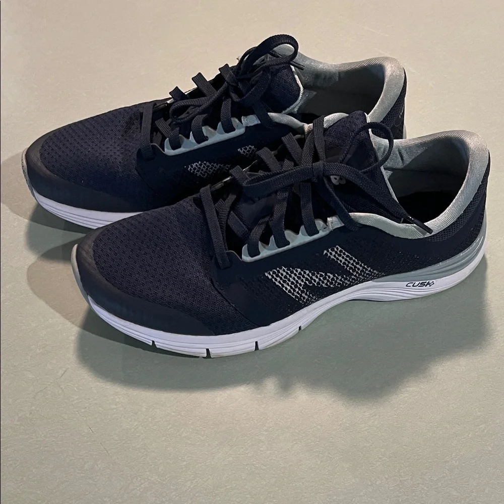 Navy and Blue Athletic Sneakers - Picture 1 of 2